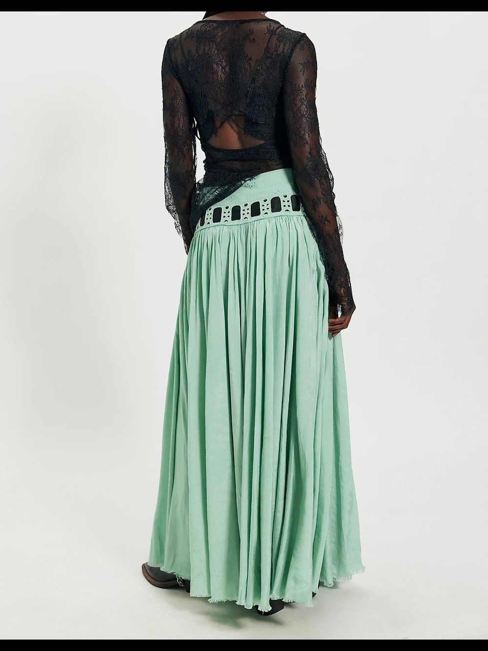 NWT Free People Harlow Maxi Skirt - Picture 5 of 5